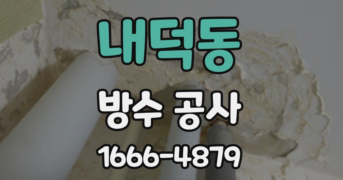 내덕동 방수 공사