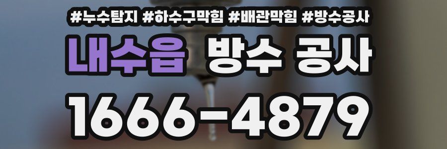 내수읍 방수 공사