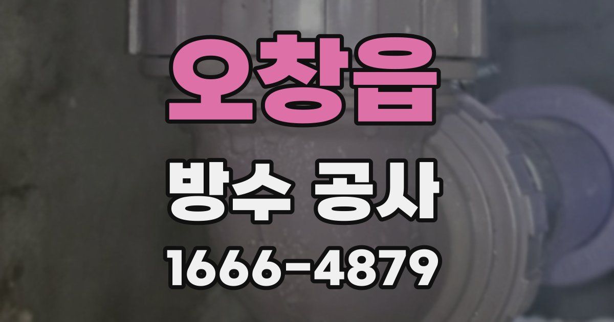 오창읍 방수 공사