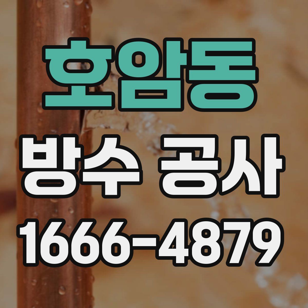 호암동 방수 공사