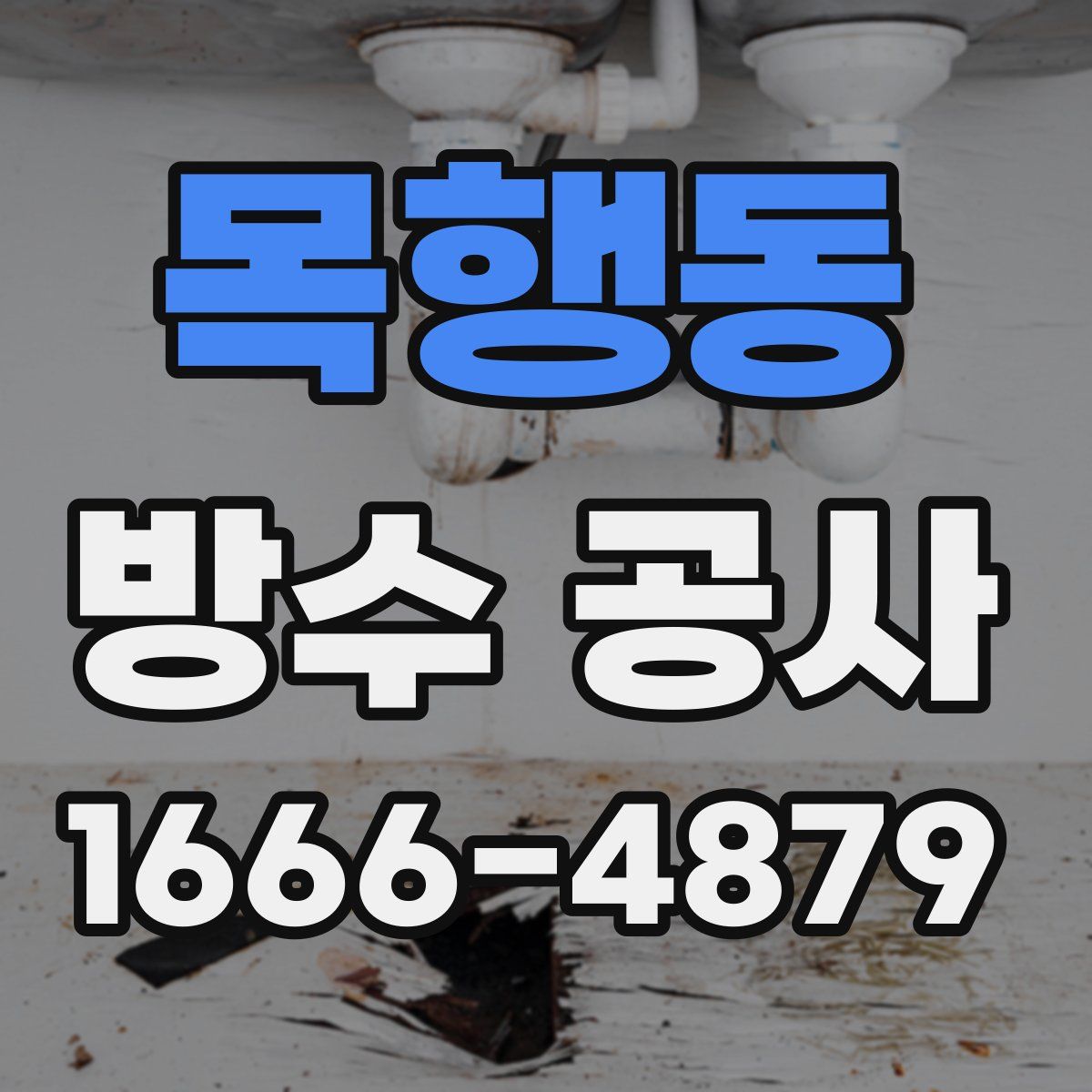 목행동 방수 공사