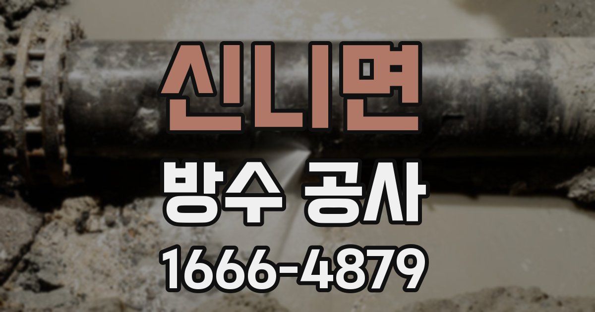 신니면 방수 공사