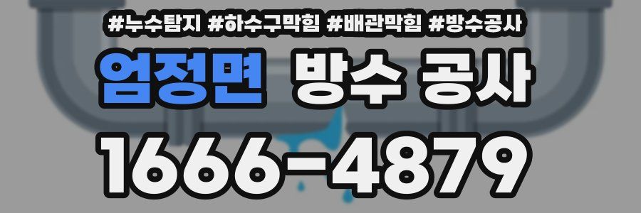 엄정면 방수 공사