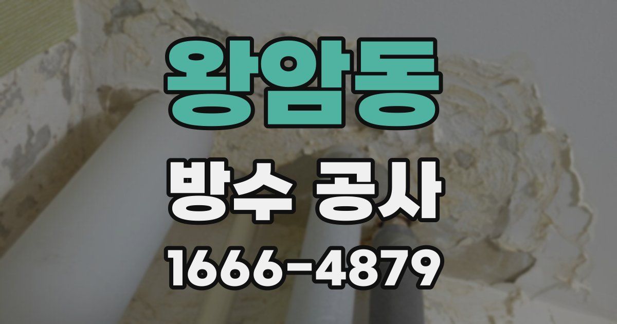 왕암동 방수 공사