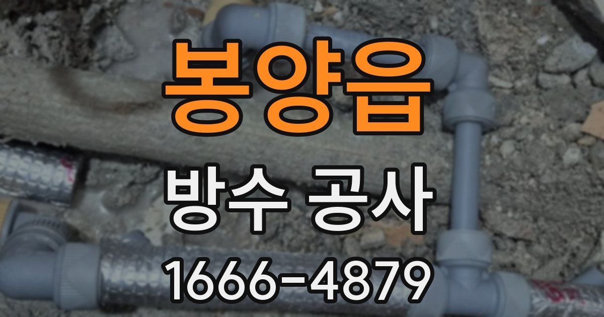봉양읍 방수 공사