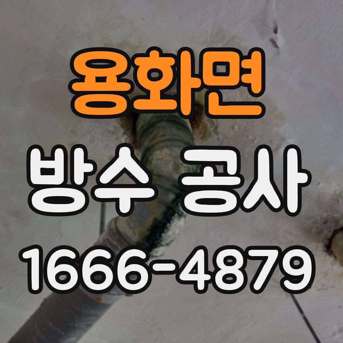 용화면 방수 공사