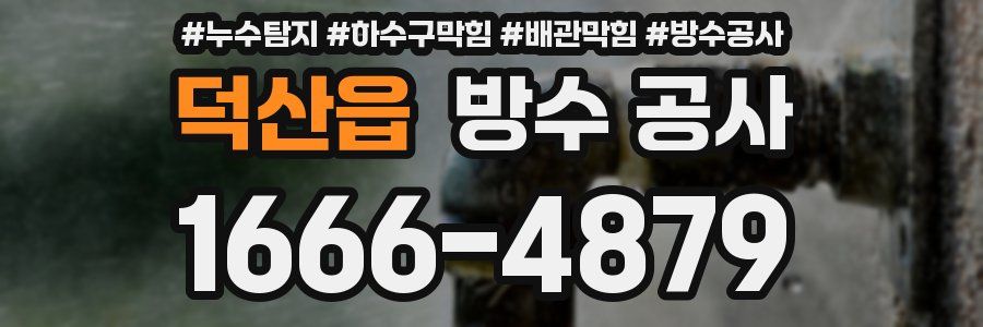 덕산읍 방수 공사