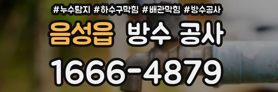 음성읍 방수 공사
