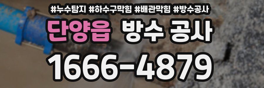 단양읍 방수 공사