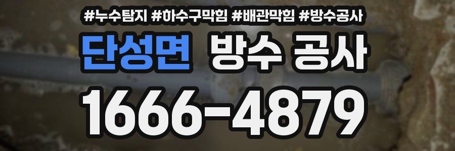단성면 방수 공사