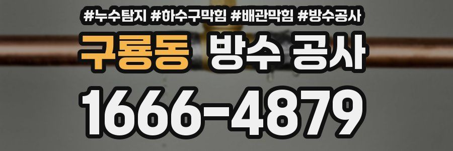 구룡동 방수 공사