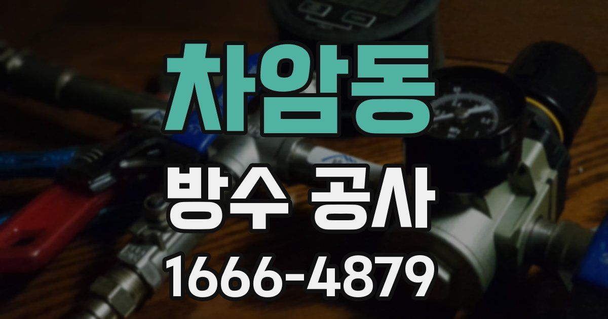 차암동 방수 공사
