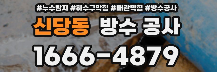 신당동 방수 공사