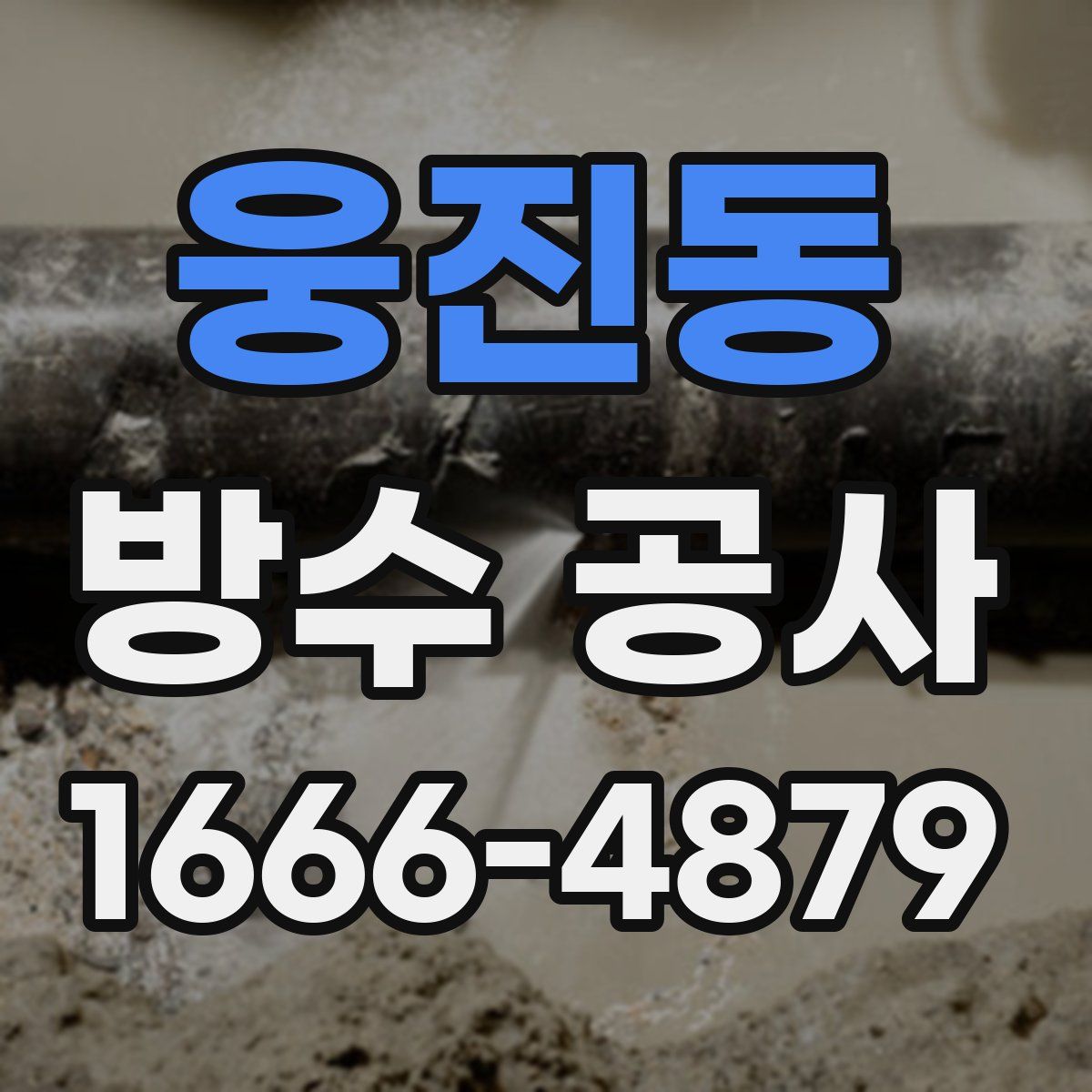 웅진동 방수 공사