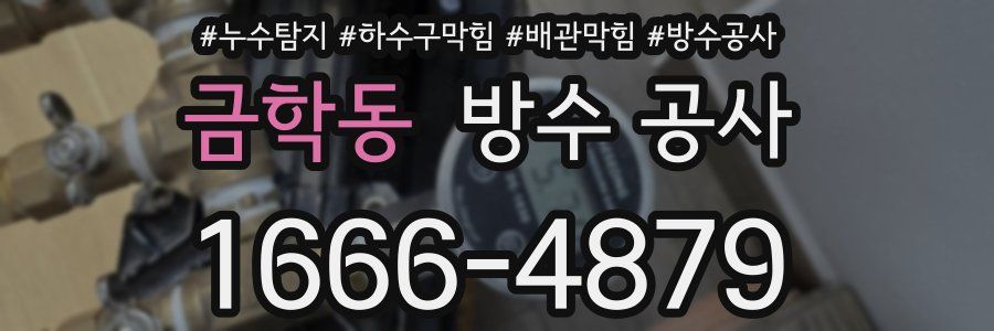 금학동 방수 공사