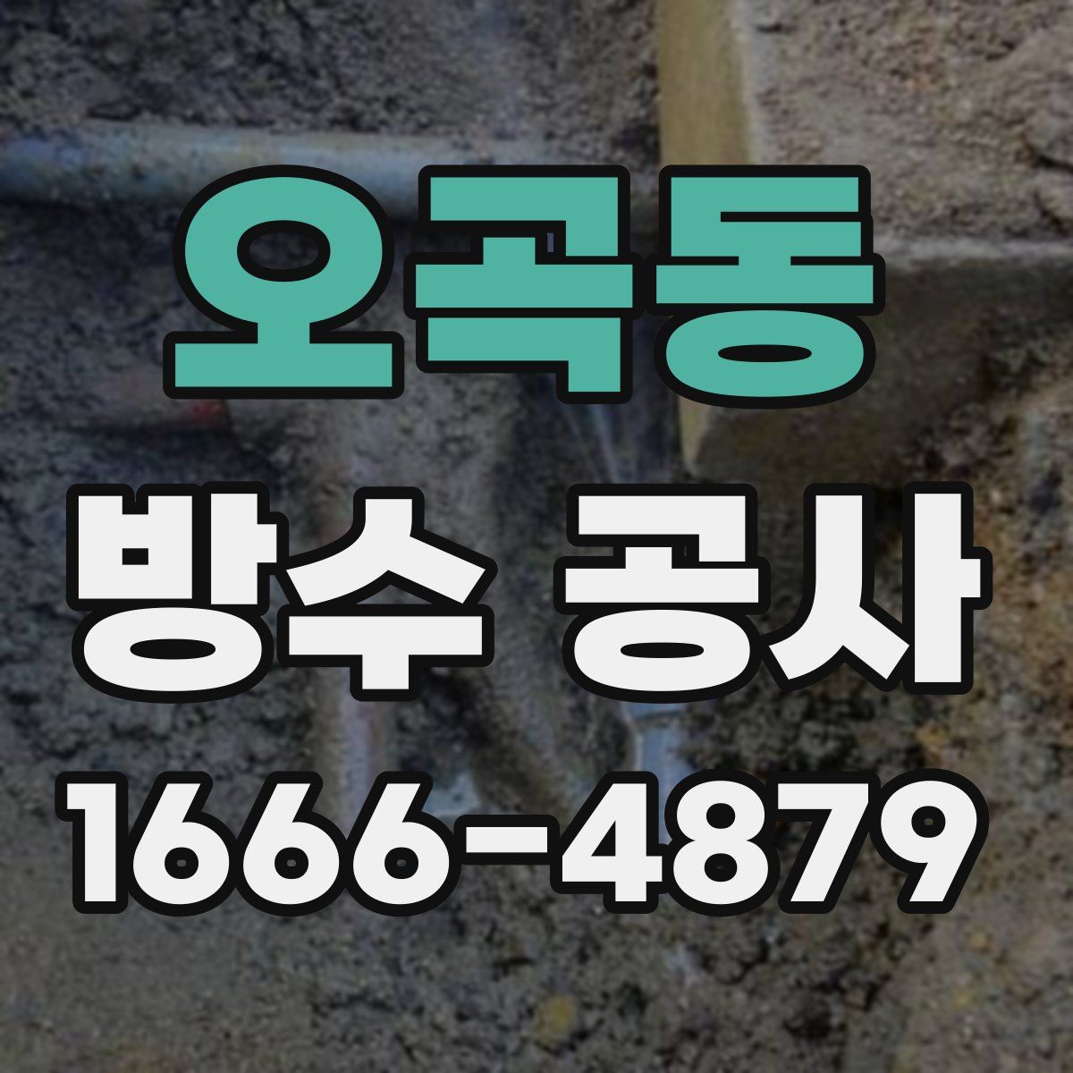 오곡동 방수 공사