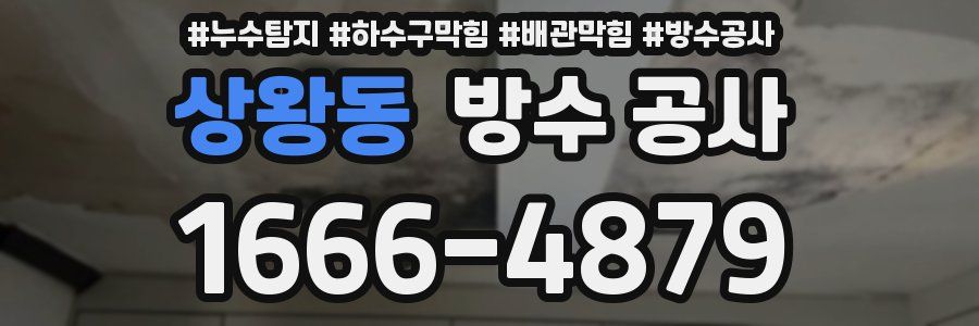 상왕동 방수 공사