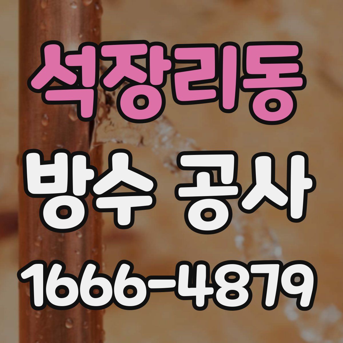 석장리동 방수 공사