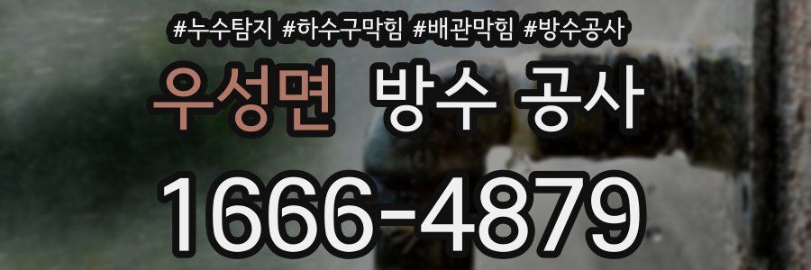 우성면 방수 공사