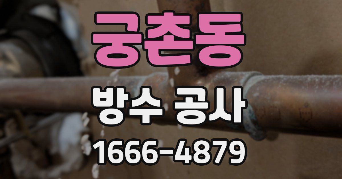 궁촌동 방수 공사