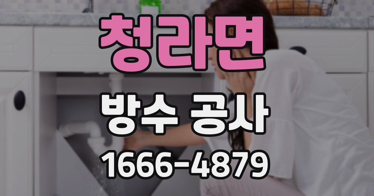 청라면 방수 공사