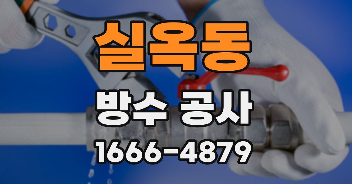 실옥동 방수 공사