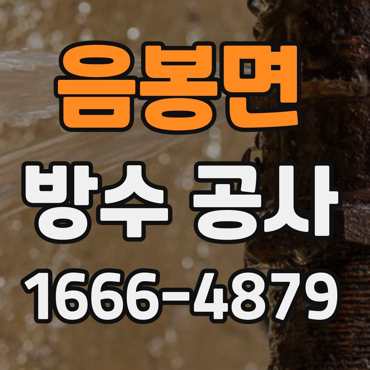 음봉면 방수 공사