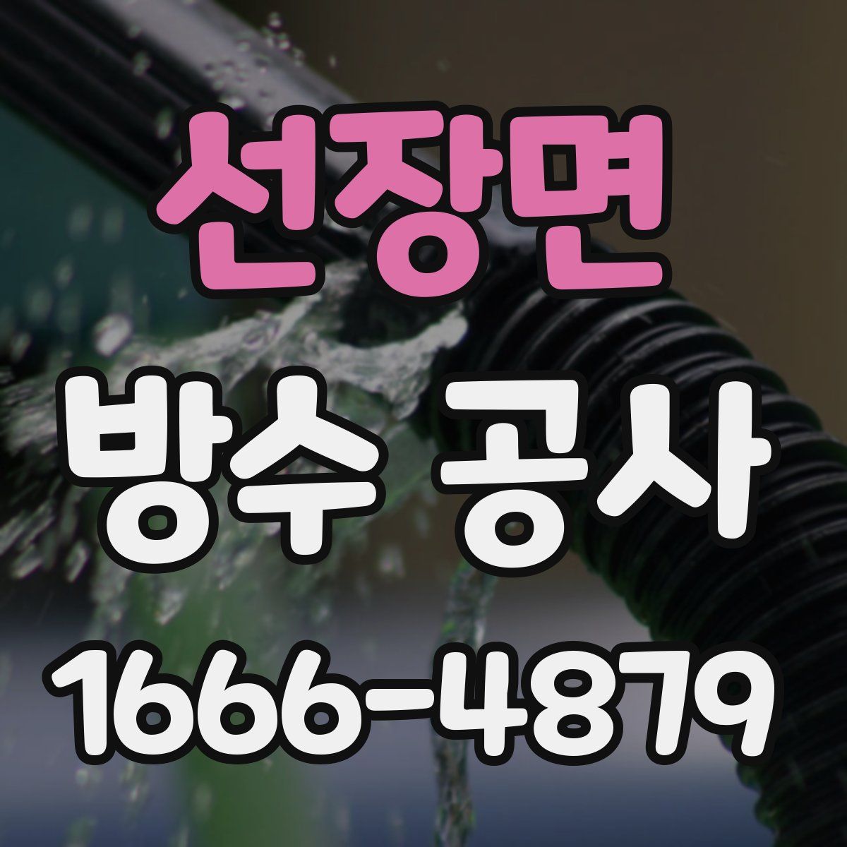 선장면 방수 공사
