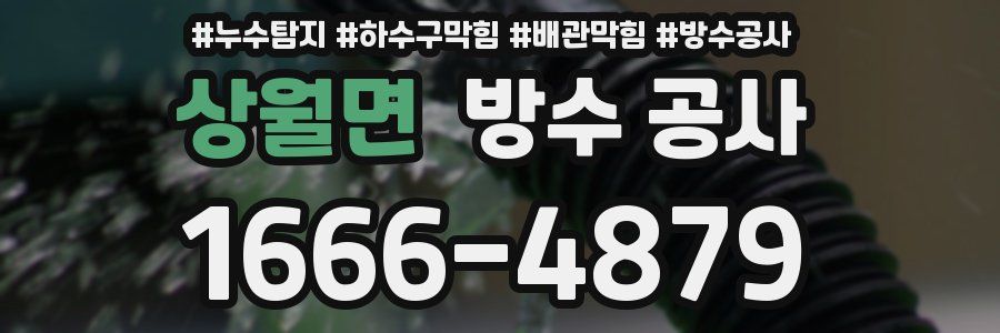 상월면 방수 공사