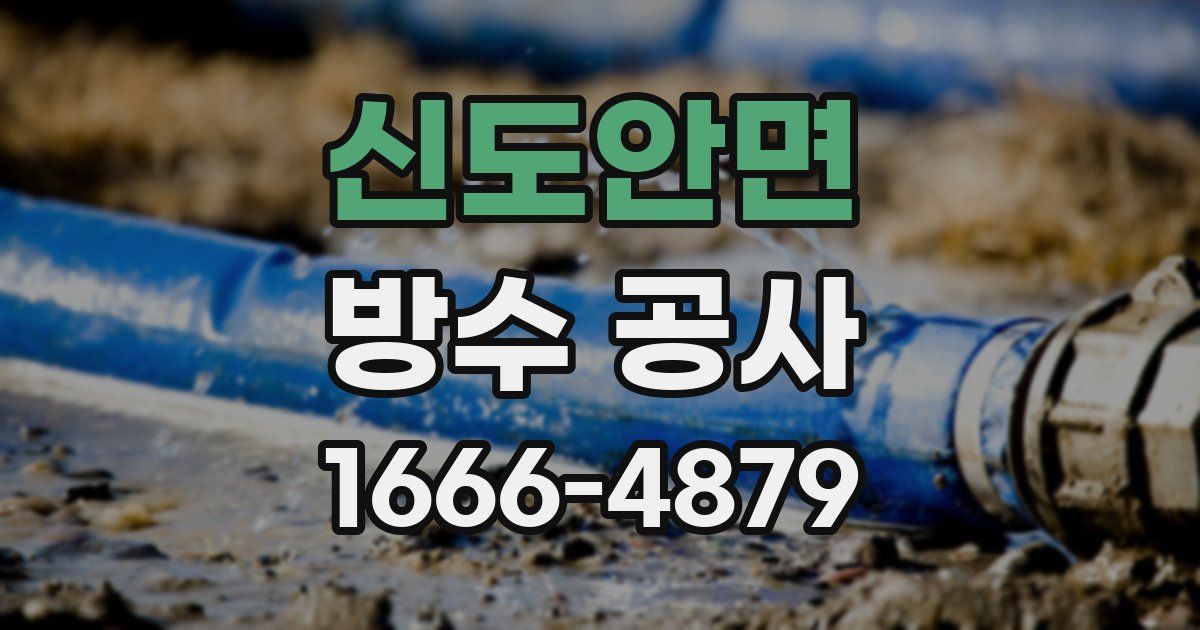 신도안면 방수 공사