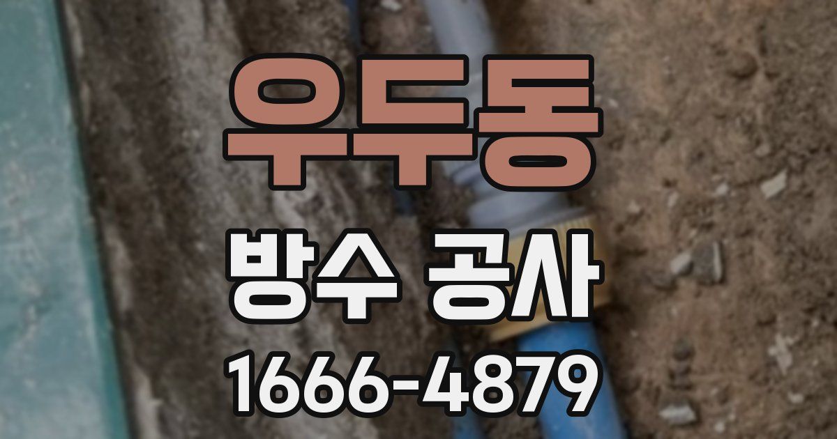 우두동 방수 공사