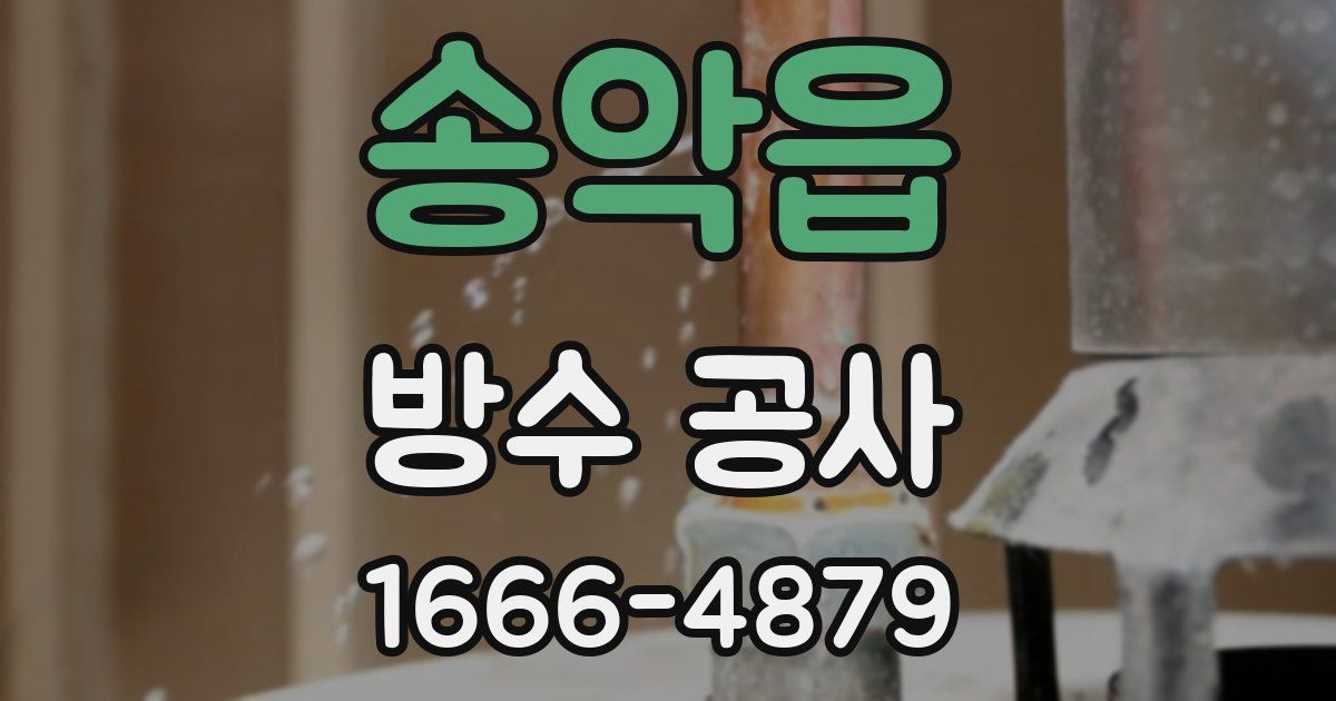 송악읍 방수 공사