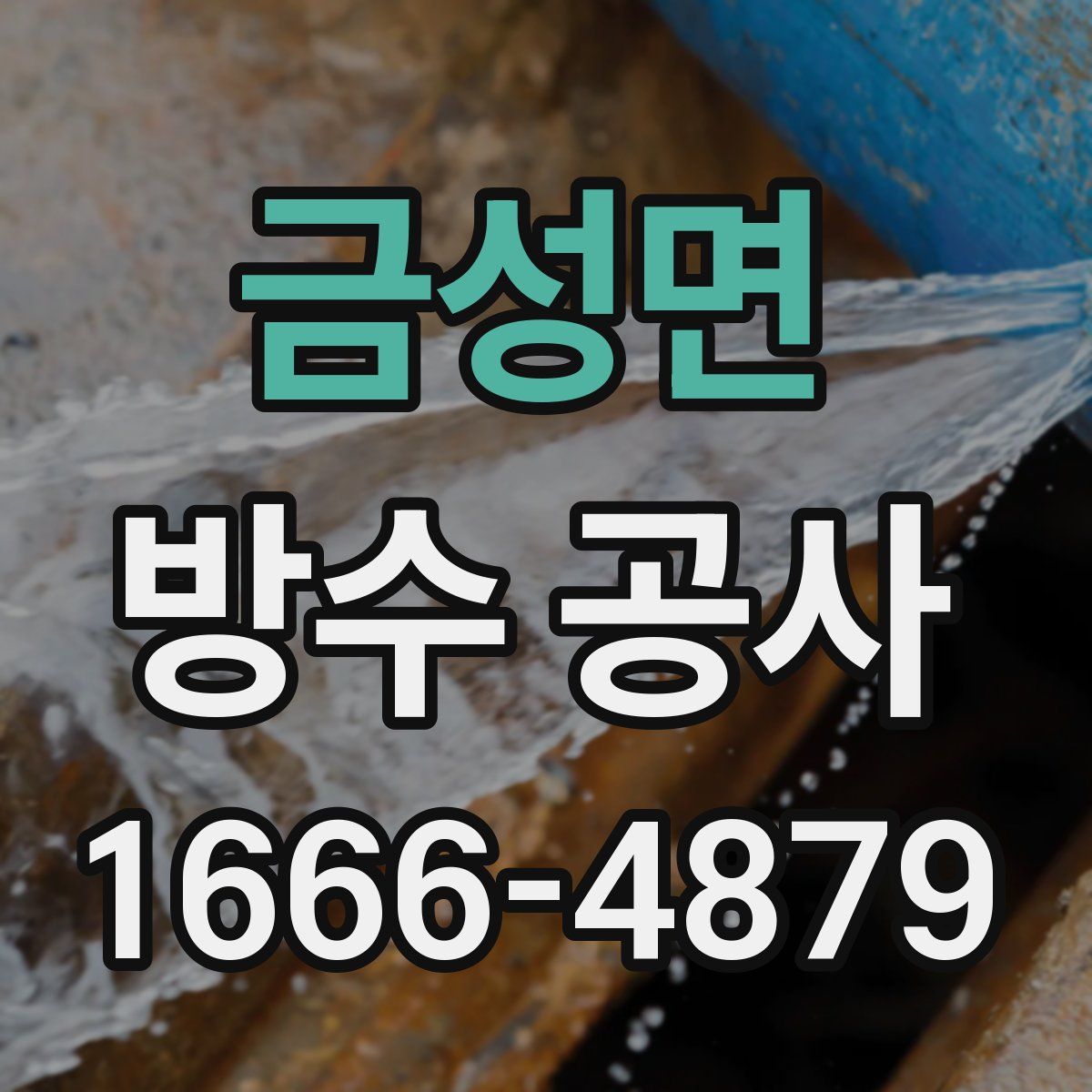 금성면 방수 공사