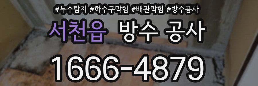 서천읍 방수 공사