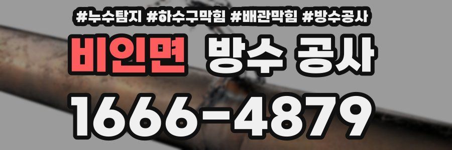 비인면 방수 공사