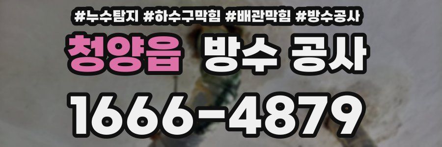 청양읍 방수 공사