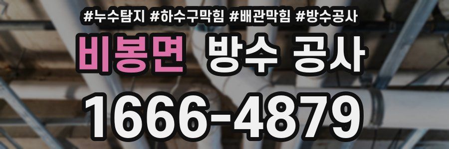 비봉면 방수 공사