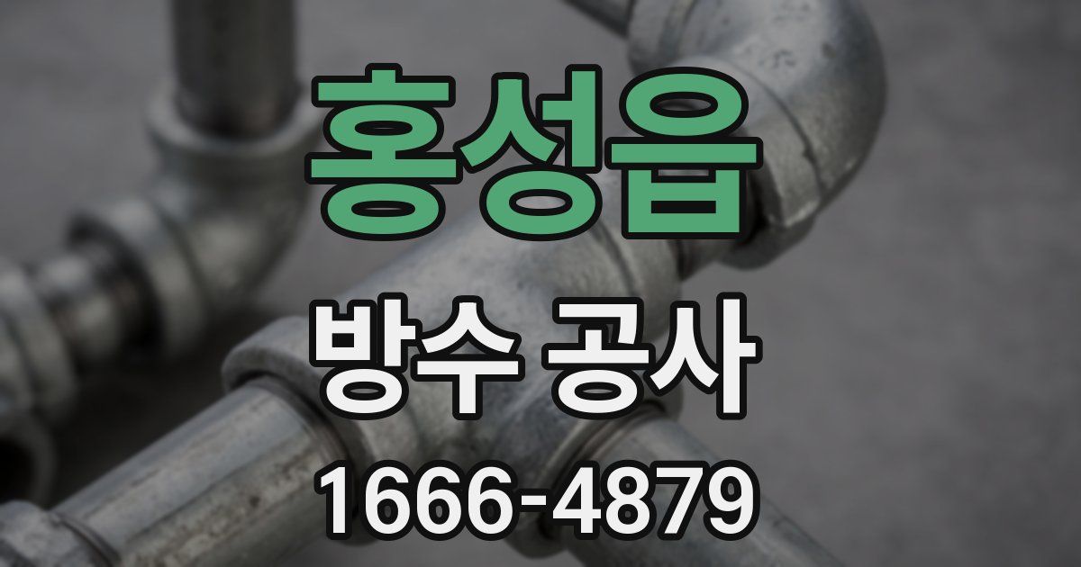 홍성읍 방수 공사
