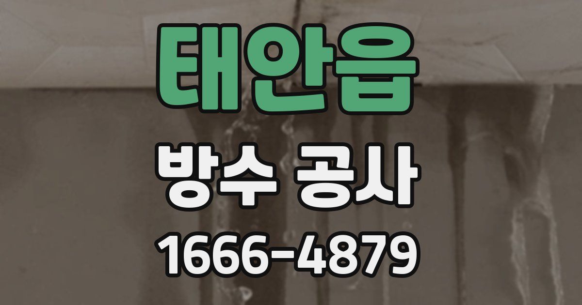 태안읍 방수 공사