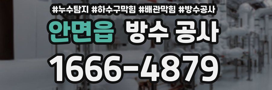 안면읍 방수 공사