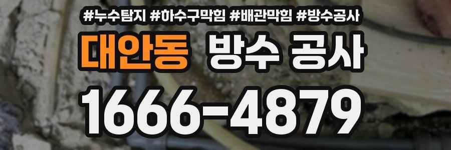 대안동 방수 공사