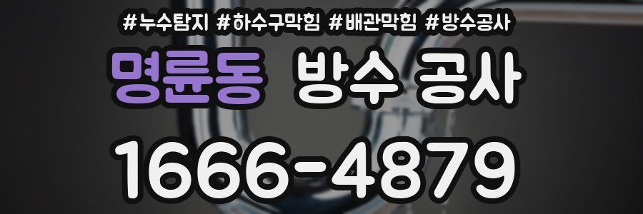명륜동 방수 공사