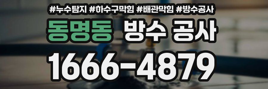 동명동 방수 공사