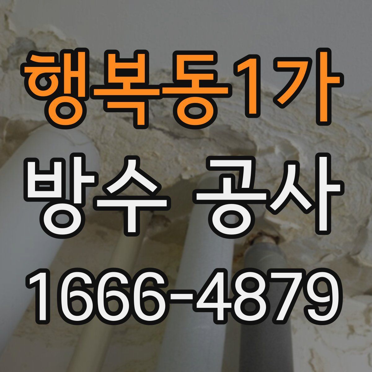 행복동1가 방수 공사