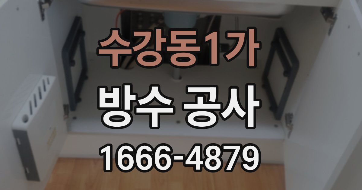 수강동1가 방수 공사