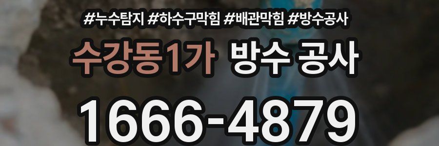 수강동1가 방수 공사