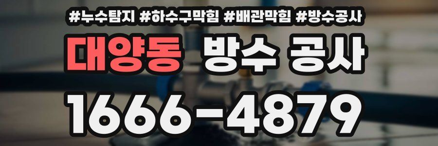 대양동 방수 공사