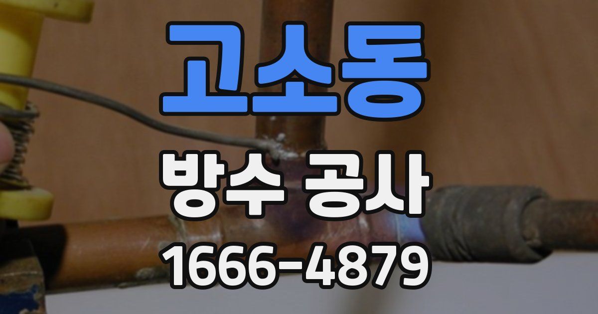 고소동 방수 공사