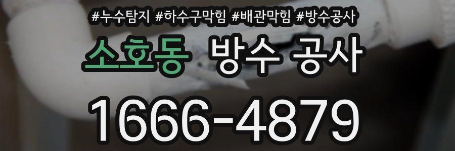 소호동 방수 공사