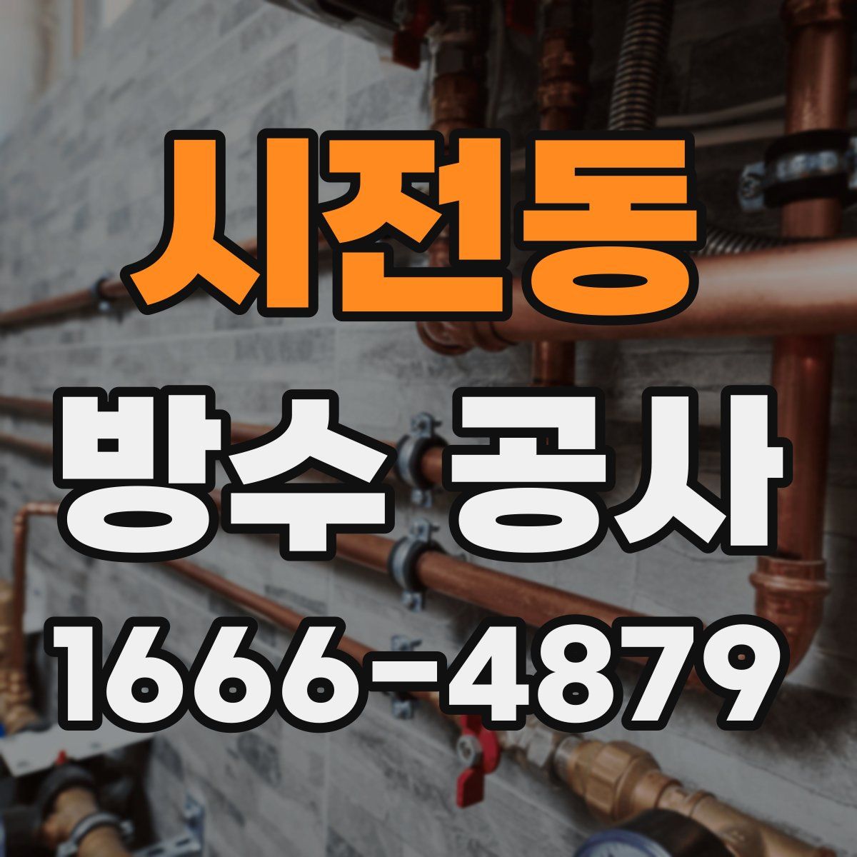 시전동 방수 공사